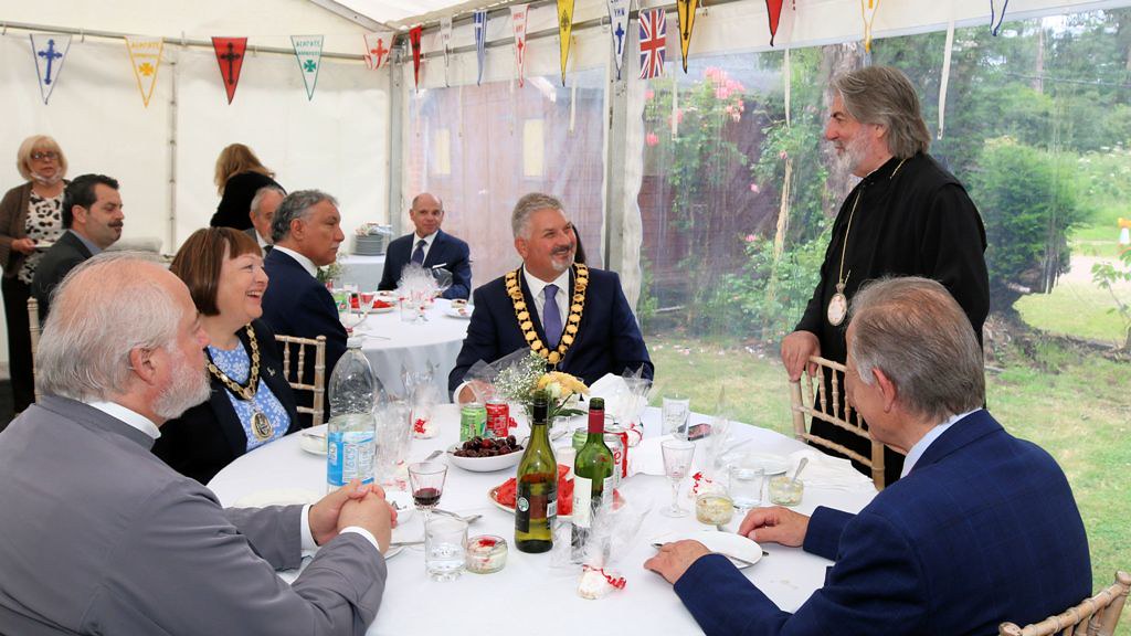 Parish Feast at the Twelve Apostles Greek Orthodox Church Hertfordshire