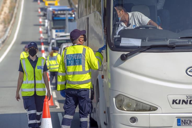 Cypurs Police conduct 3,326 checks the last 24 hours handing out 65 fines