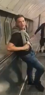 Image released following religiously aggravated public order offence – London Underground