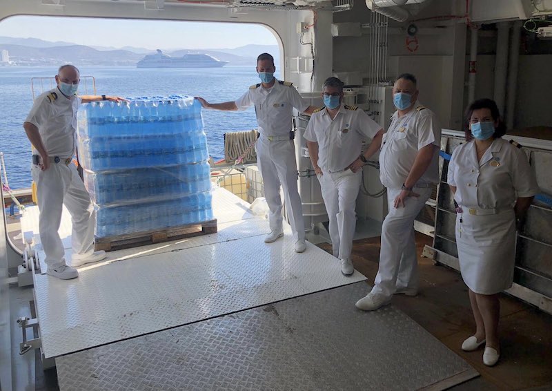 Princess Cruises Delivers Humanitarian Aid to Wildfire-Stricken Cyprus