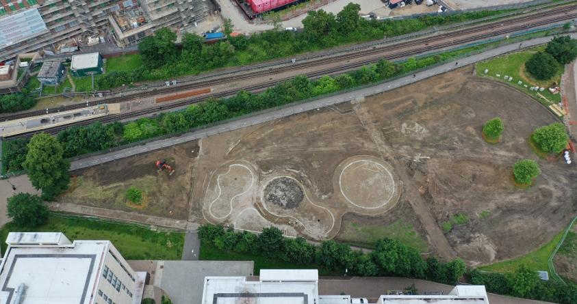 Barnet Council’s new amphitheatre for Colindale Park