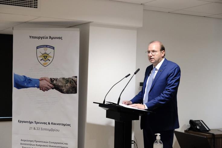 Ten proposals in which Cyprus participates to be co-funded by the European Defence Fund, Minister says