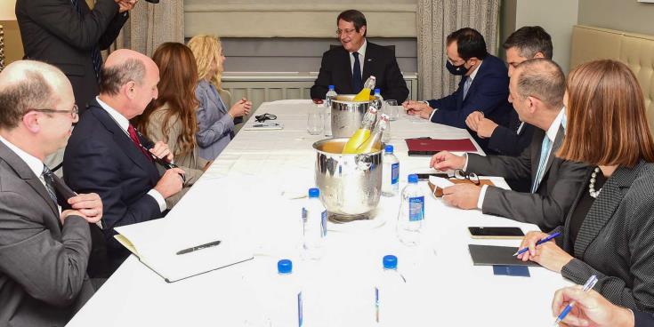 Cyprus President meets with AIPAC delegation