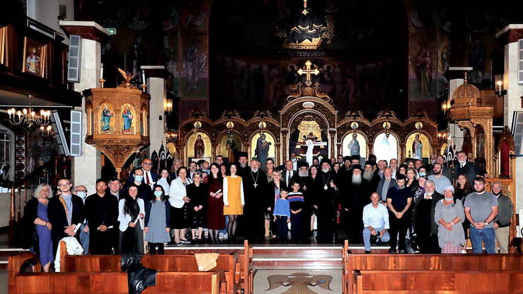 The Blessing of the School of Byzantine Music in North London Greek Orthodox Church