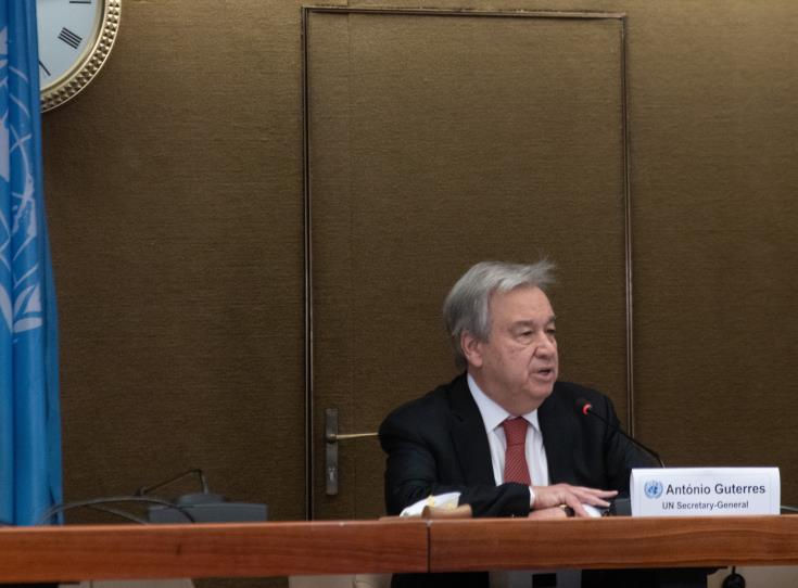 UN Secretary-General meets with Anastasiades-Tatar on Monday