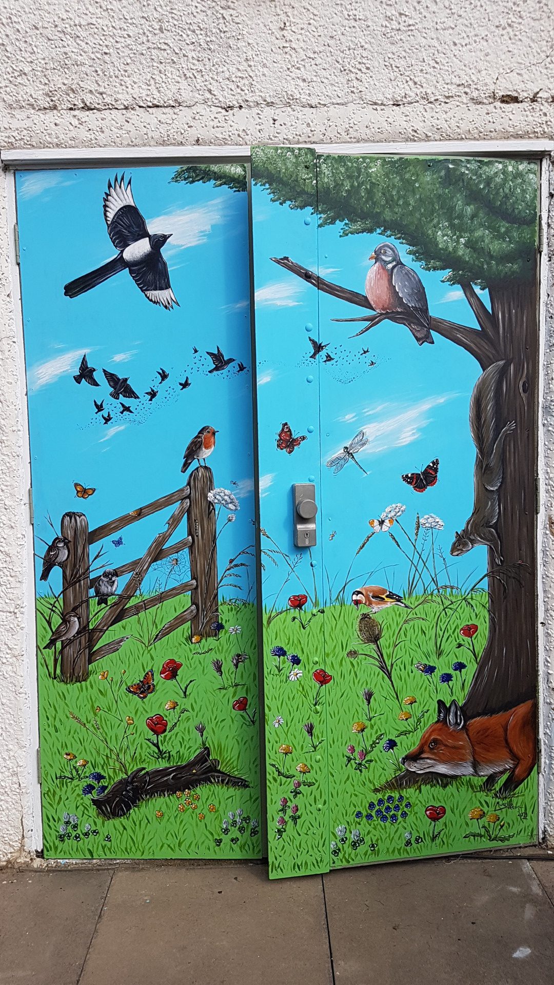 Enfield Wildlife mural marks the start of an educational journey