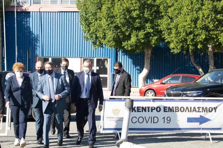 Cyprus President urges unvaccinated people to get their jabs, as he receives third dose