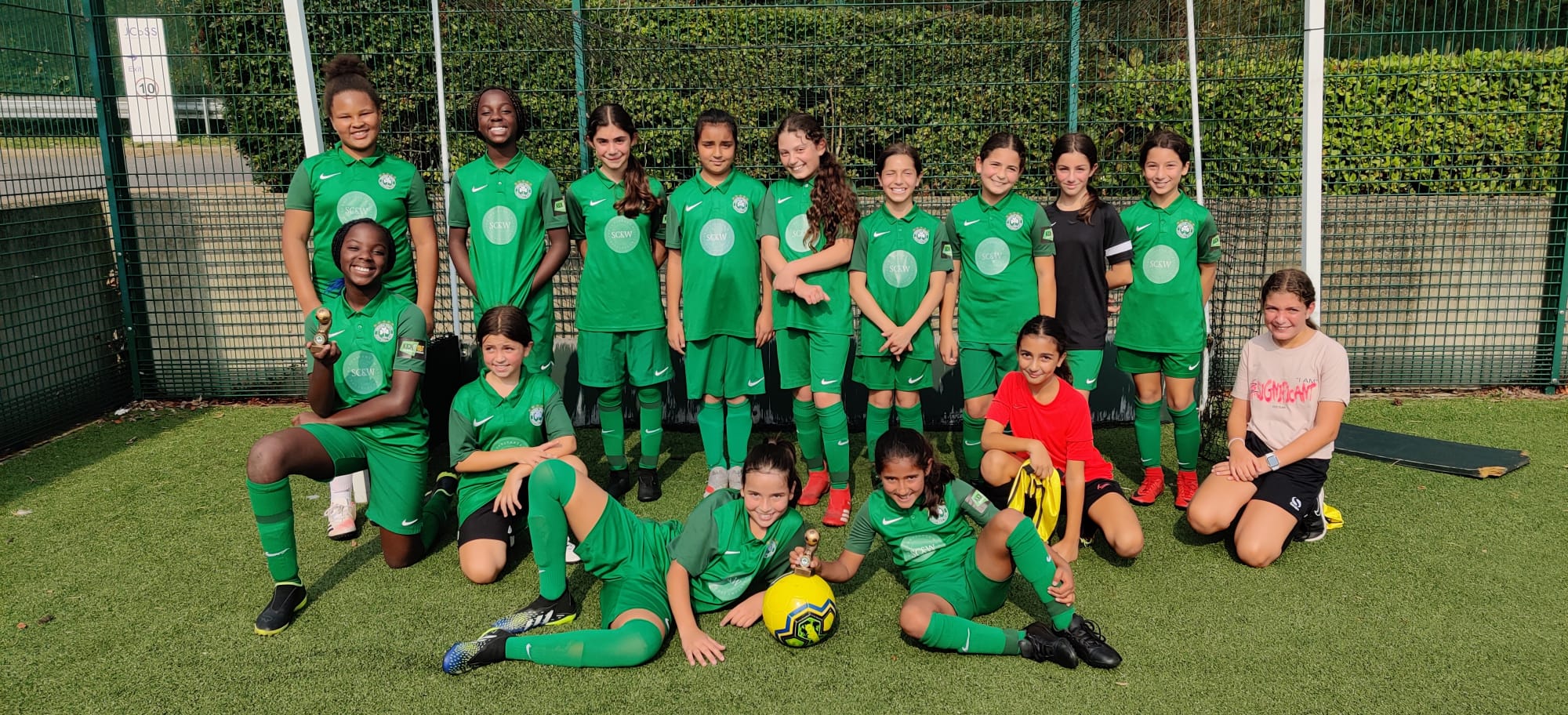 Girls’ football thriving at Omonia Youth FC