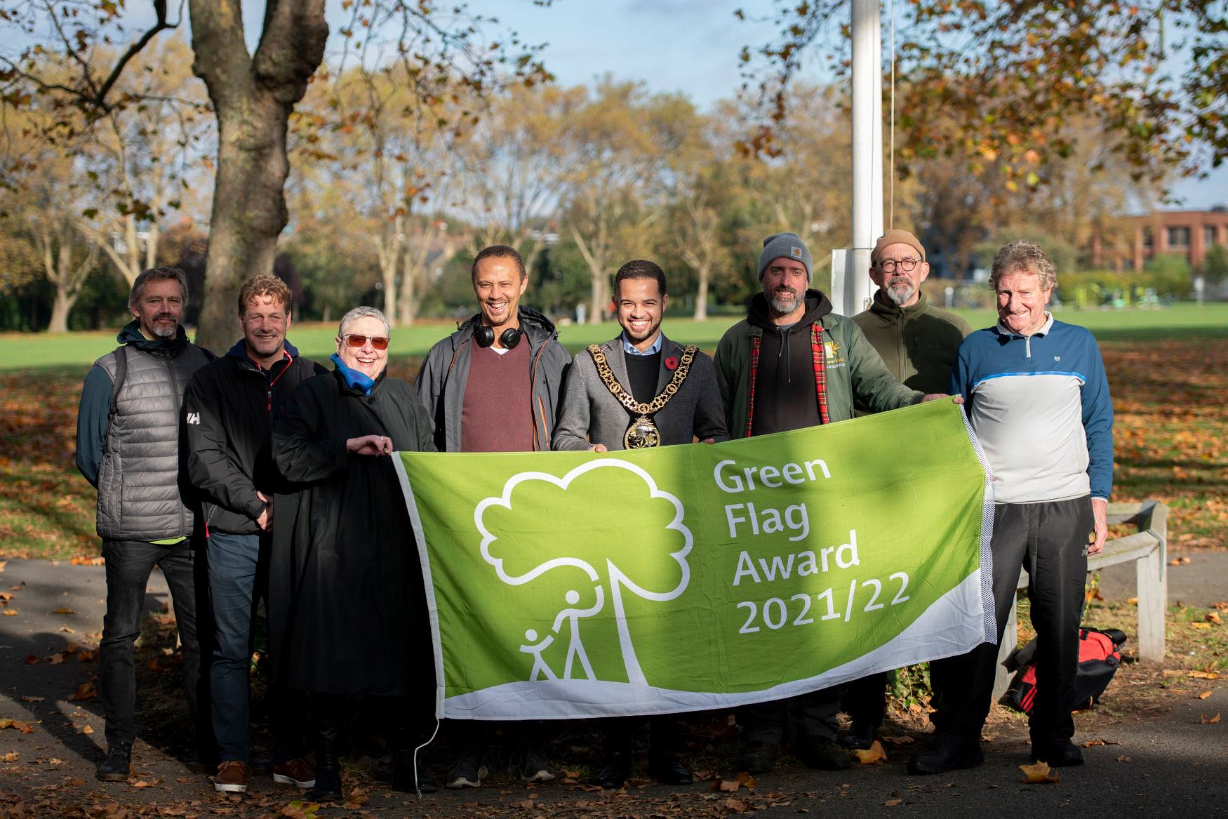Green Flag for Chestnut Park Haringey