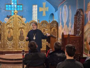Visit to the Archdiocese of Thyateira and Great Britain from a multi-cultural group of postgraduate students