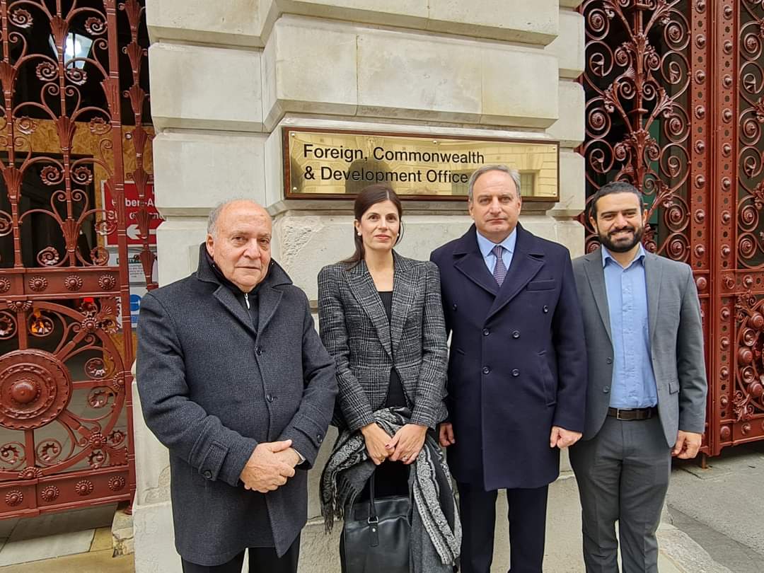 Statements by Gen Secretary of AKEL Cyprus S.Stefanou on his contacts in London