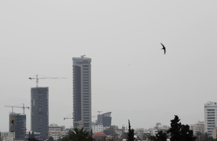 High concentrations of dust in the air on Monday in Cyprus