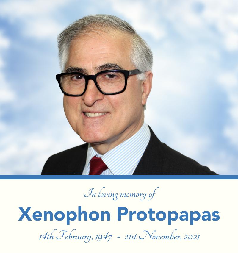 A tribute in loving memory to Xenophon Protopapas