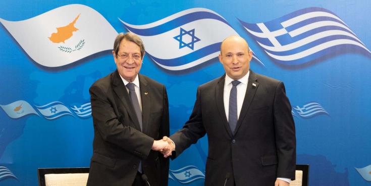 Anastasiades And Bennett Discuss Cyprus Problem Turkish Provocations Regional Developments 