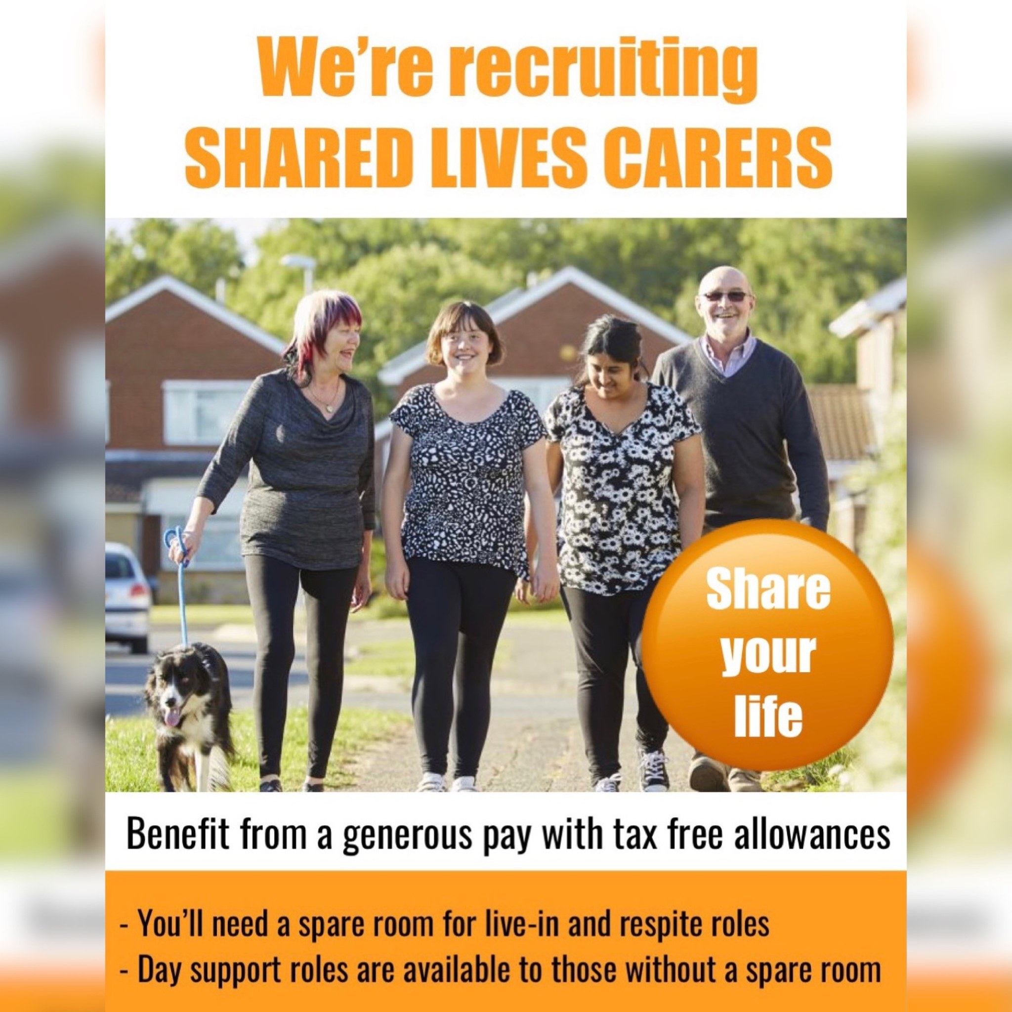 Barnet are recruiting shared lives carers