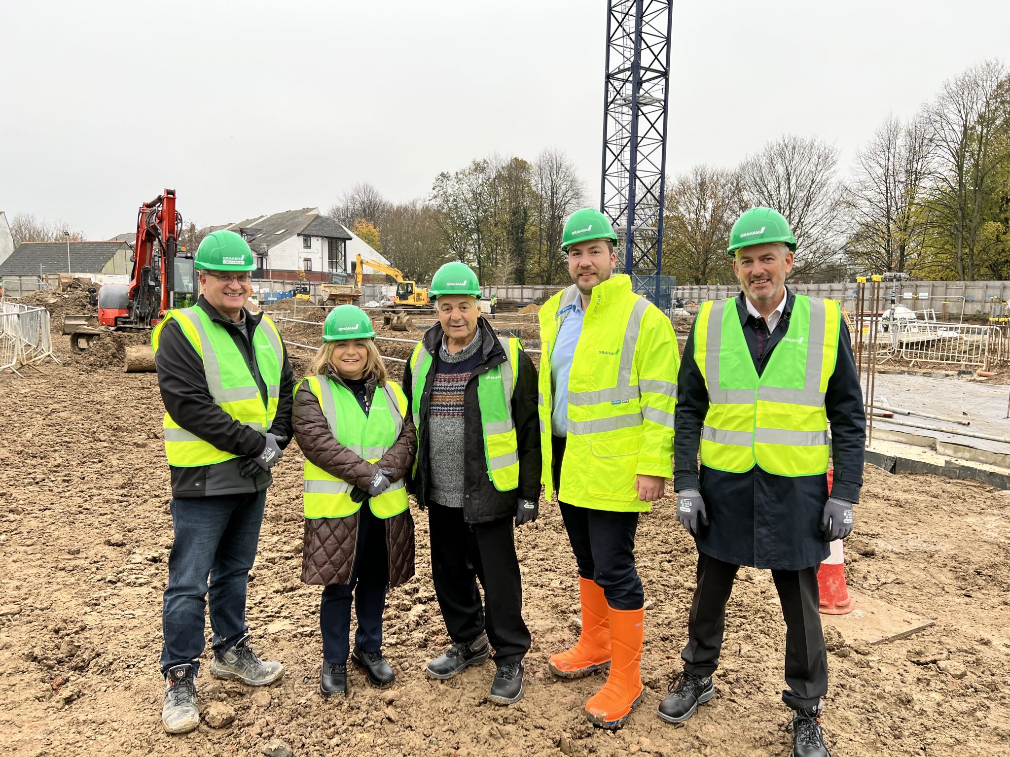 Enfield Ground breaking ceremony for extra care housing development