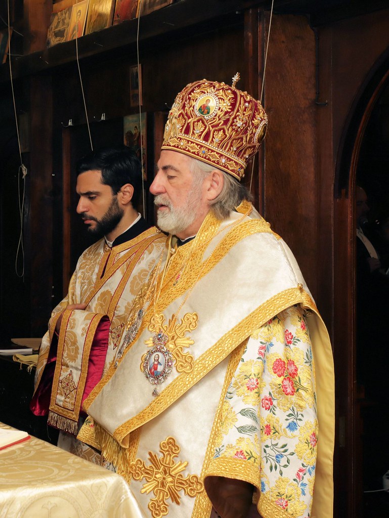 His Eminence Archbishop Nikitas of Thyateira and Great Britain in Great Yarmouth