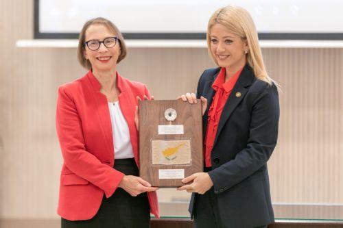 Lunar sample donation will serve as another token of the strong bonds between Cyprus and the US, said House President