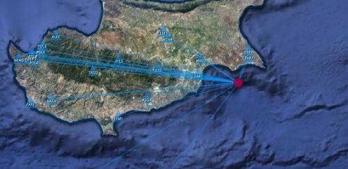 Quake measuring 3.9 on the Richter scale felt in Paphos district
