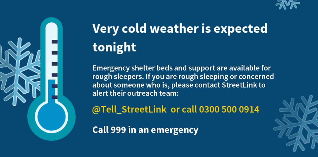 Islington protect homeless people by providing them with safe and warm emergency accommodation.