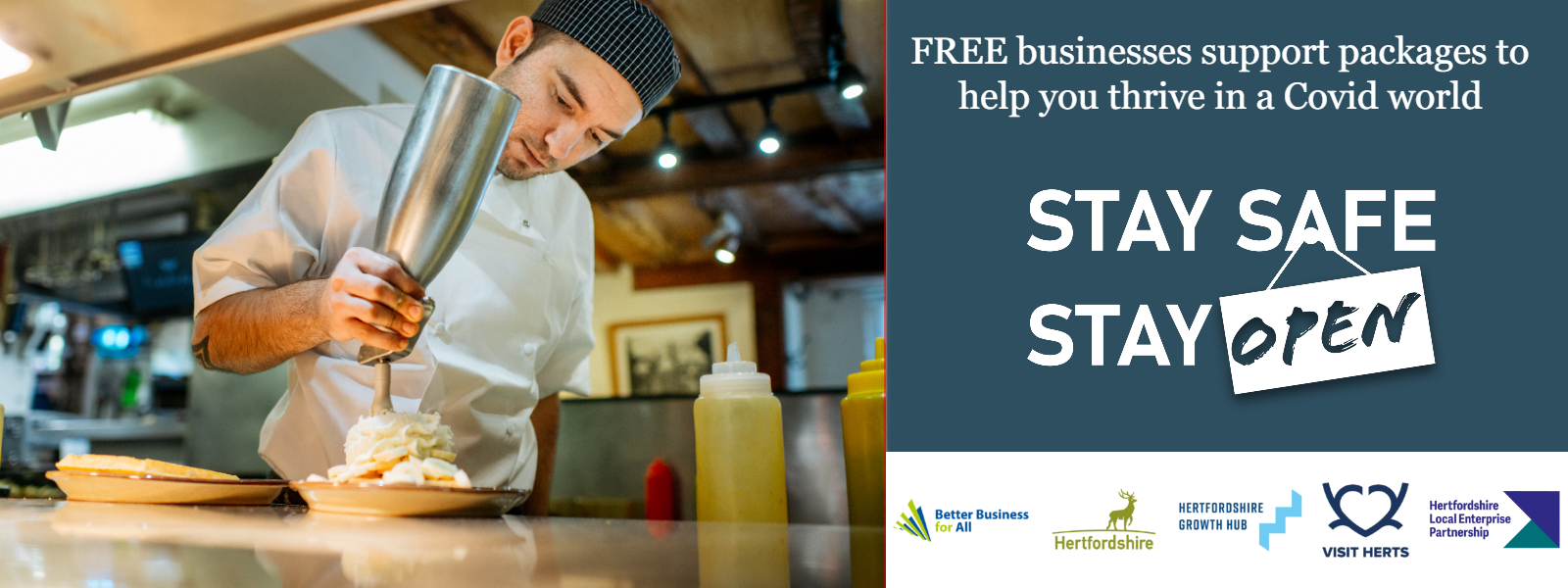 Business in Herts access to range of free support