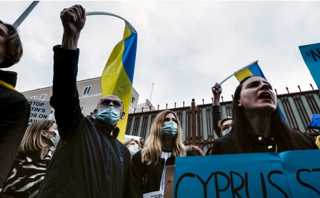 Ukraine conflict spills into Cyprus school spats