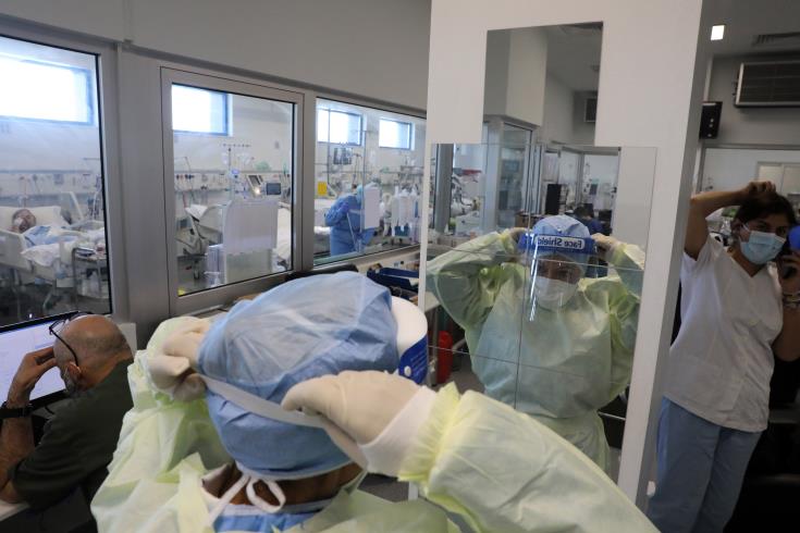 Cyprus records one death due to COVID-19 and 1,584 new cases on Monday, hospitalizations at 129