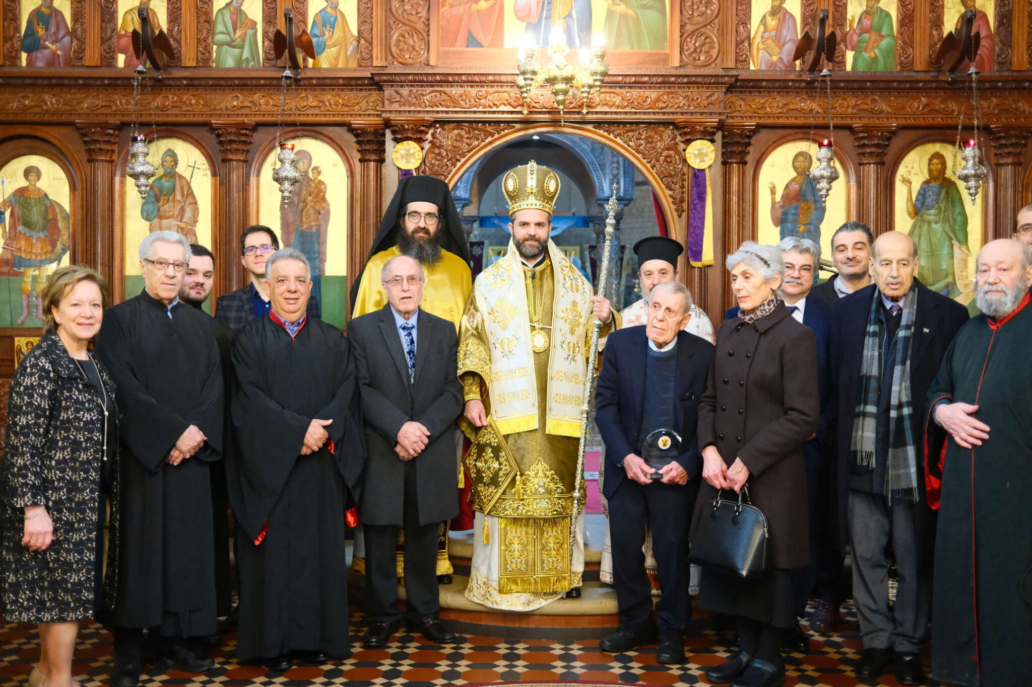 Divine Liturgy at the Cathedral of the Dormition of the Theotokos and Saint Andrew the Apostle in Birmingham.