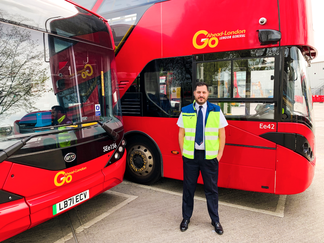 Anthony Victor – Bus Driver for Go-Ahead London