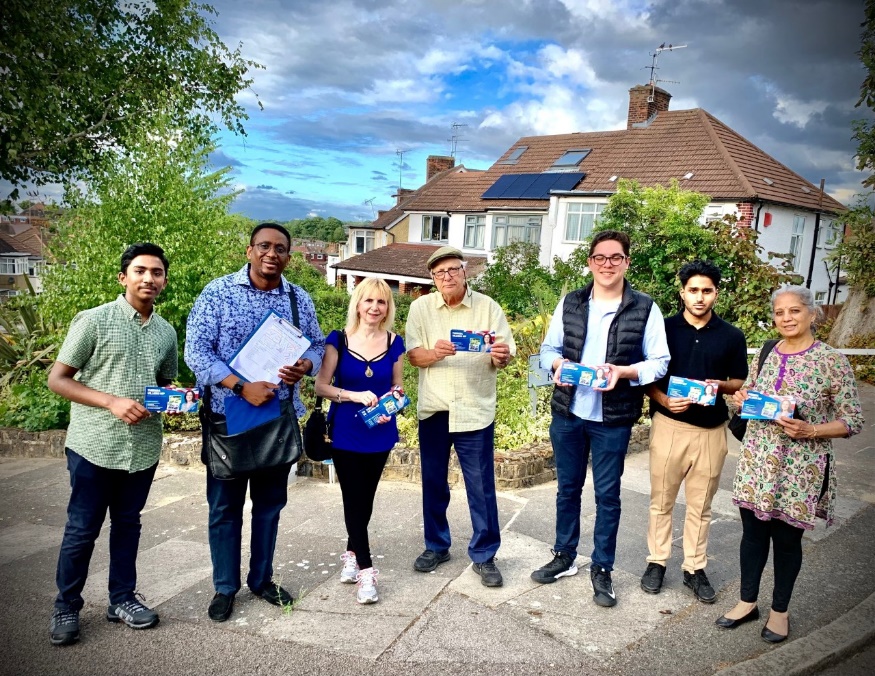 Theresa Villiers, the Conservative Member of Parliament for Chipping Barnet, started her summer campaign