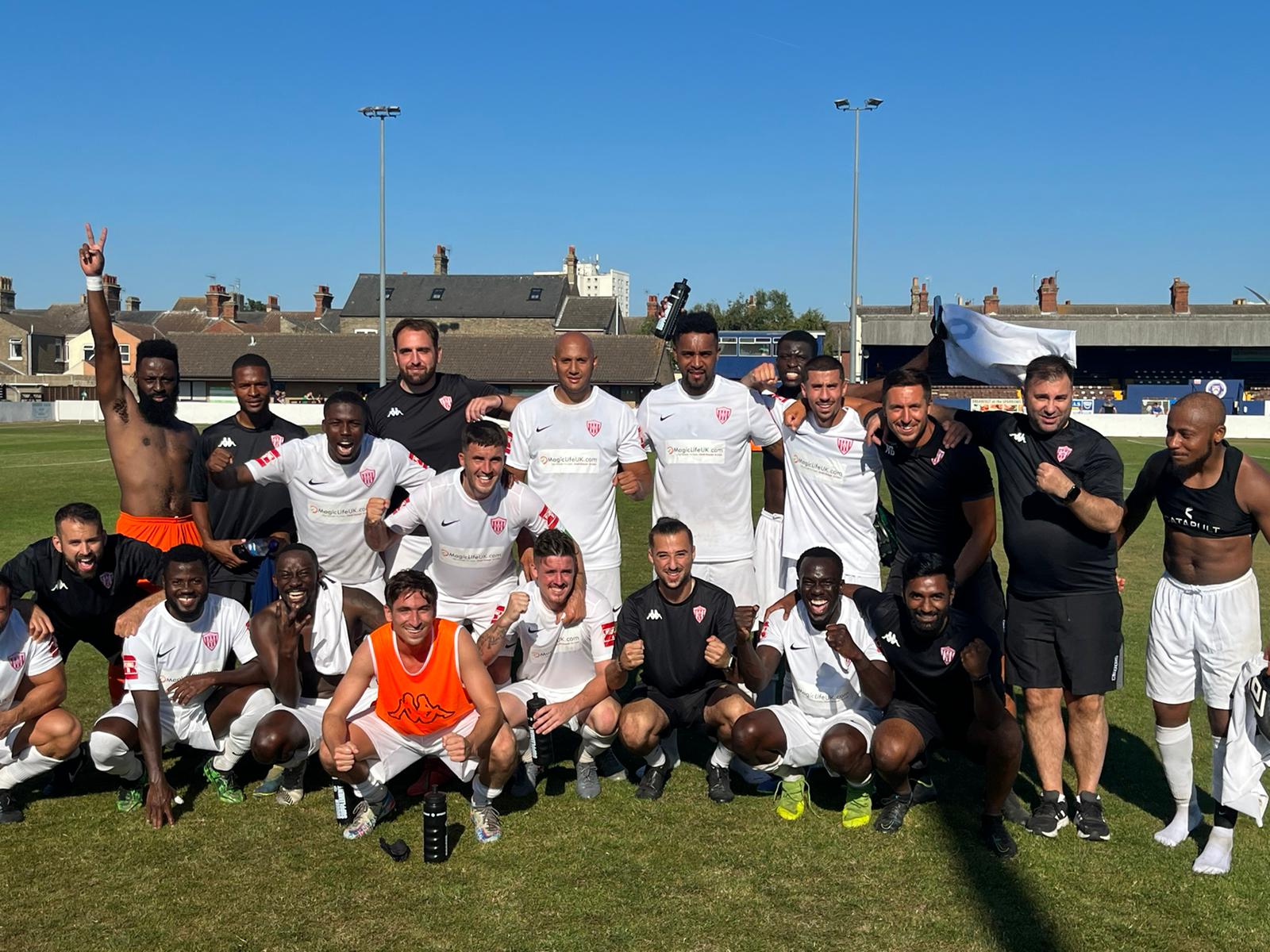 New Salamis set the ball rolling in the Isthmian league