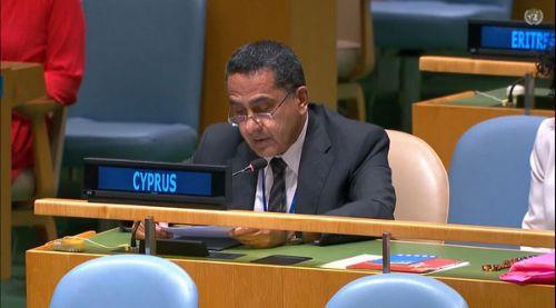 Cyprus is not divisible for any reason and on any grounds, states Cyprus’ Permanent Representative to the UN