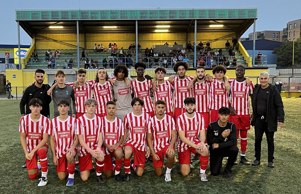 New Salamis U18s hold their own in their FA Youth Cup debut