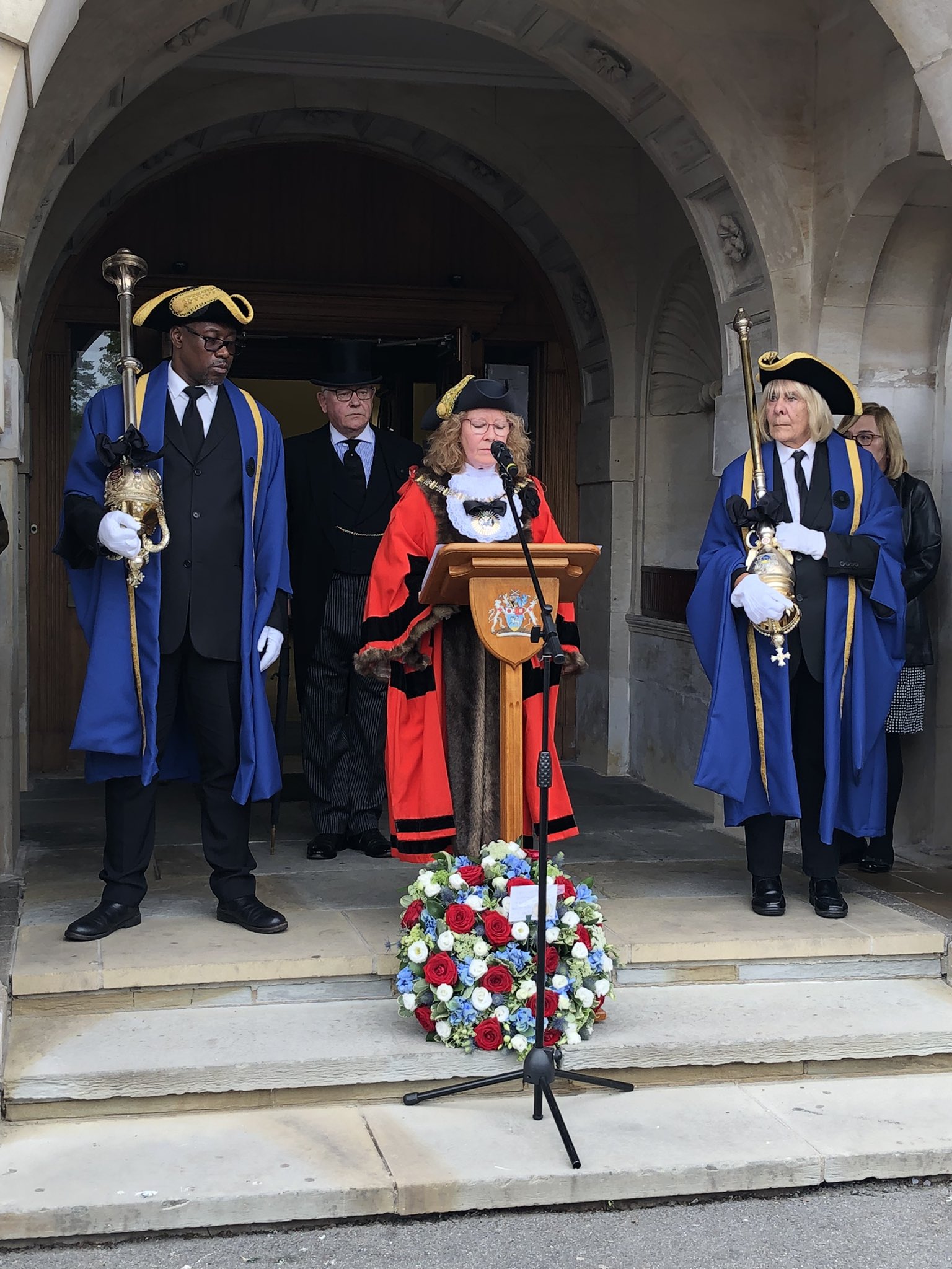 His Majesty The King was proclaimed in Barnet