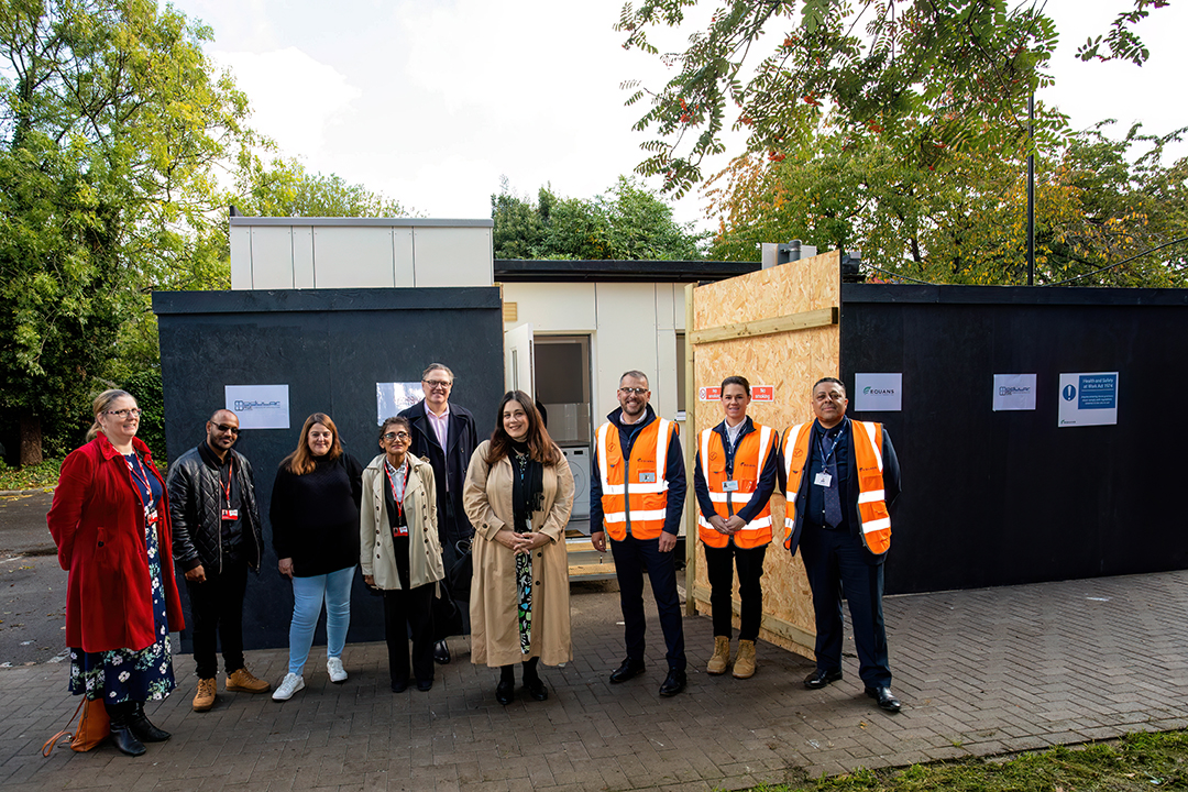 New modular extensions arrive at Noel Park, Haringey