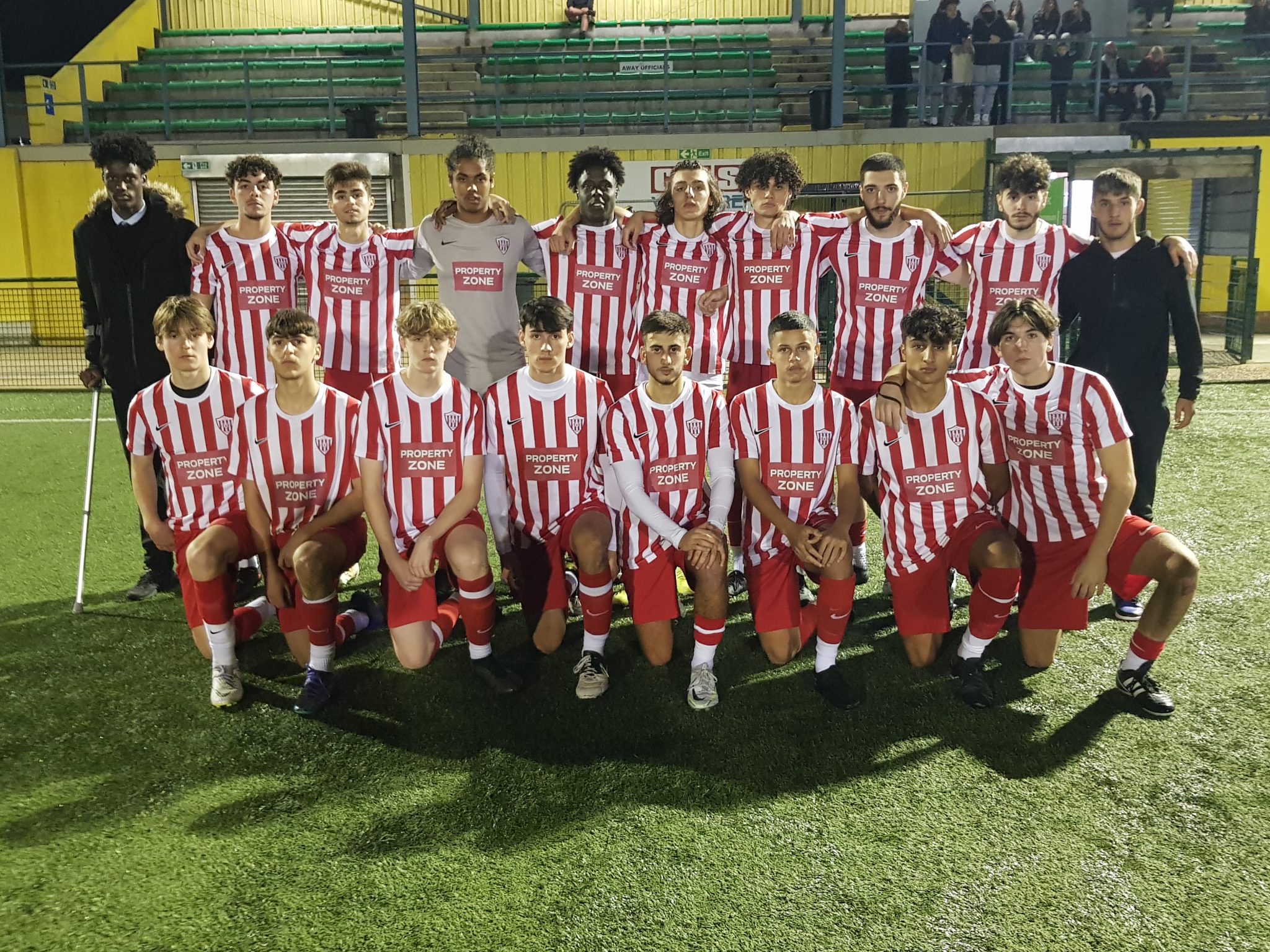 New Salamis Under 18s win through to the FA Youth Cup First Round tonight with a stunning comeback.