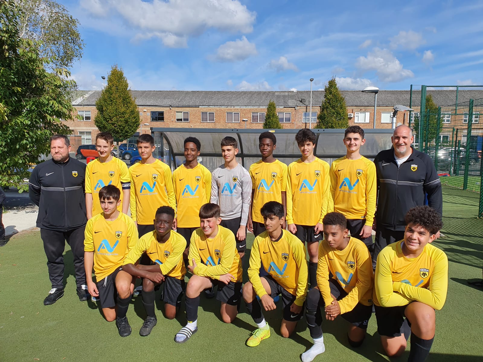 Whetstone Wanderers U14s v AEK U14s
