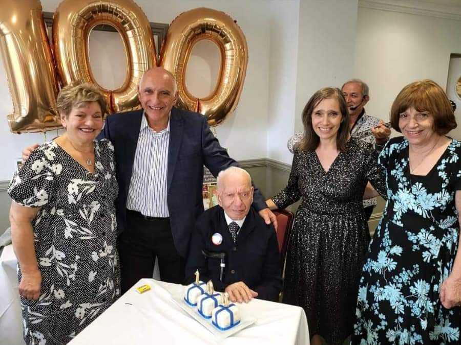Anastassis Leventis Georgiou celebrates his 100th birthday!