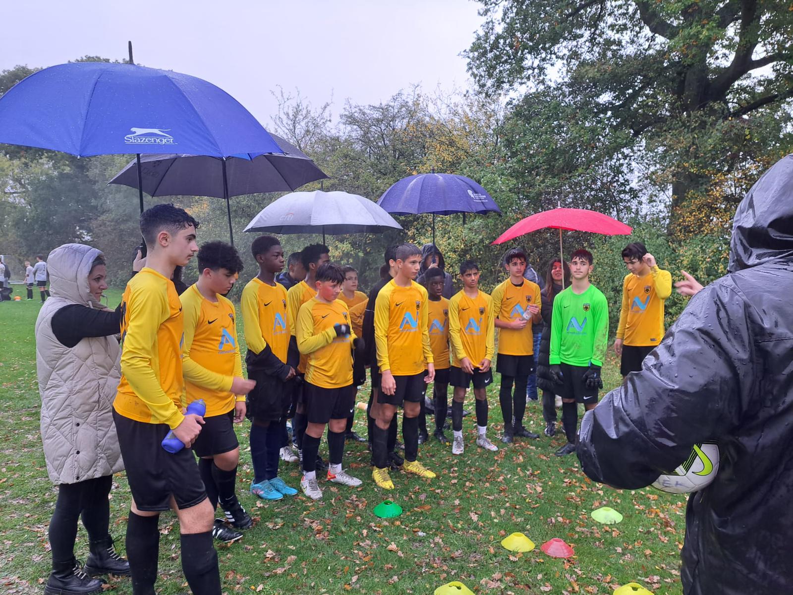 AEK U14s go marching on
