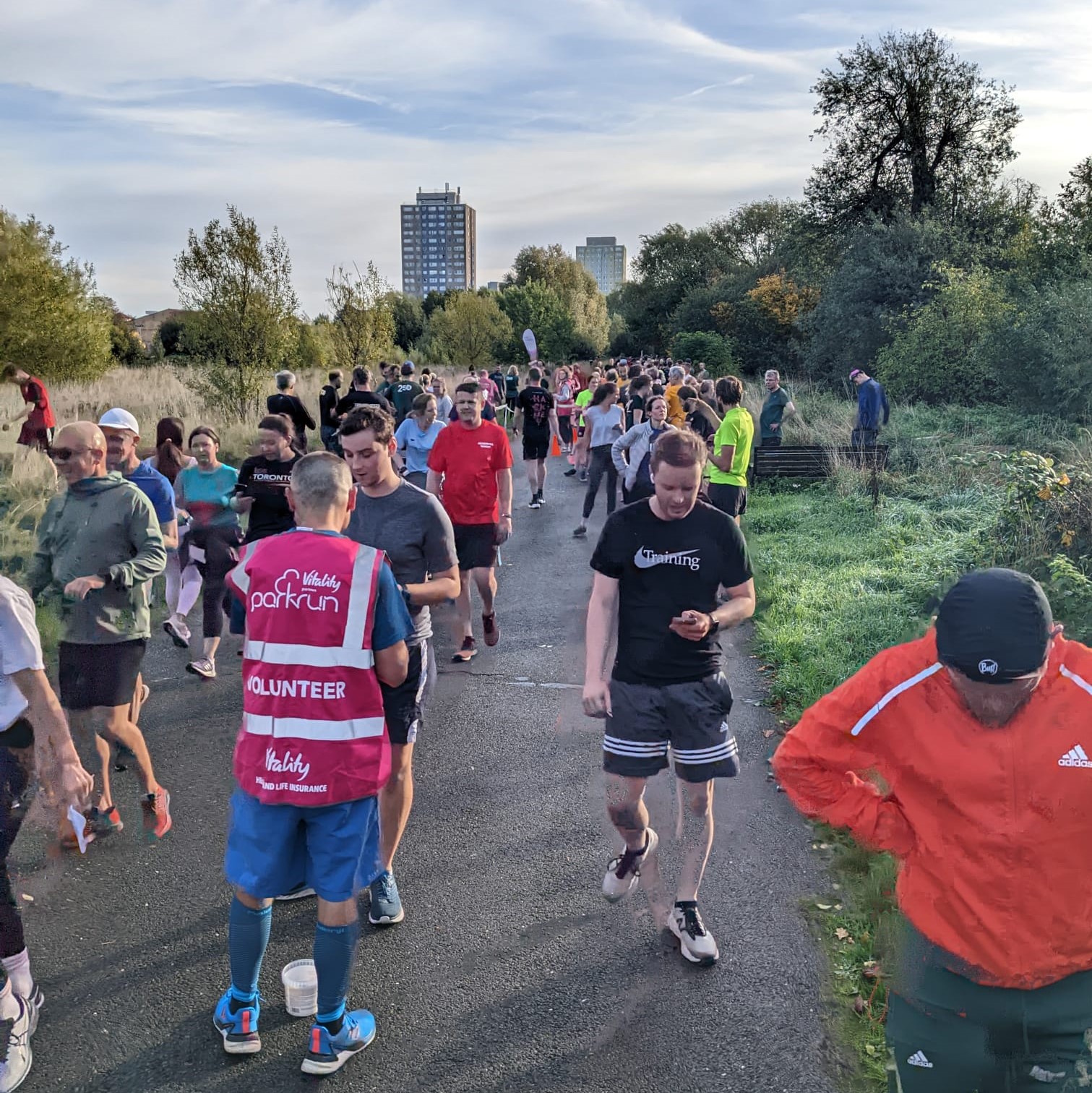 Ready for a run in Haringey