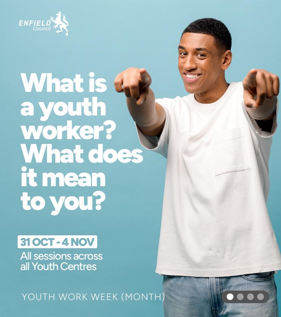 Join Enfield in celebrating the positive impact youth work has on young people in the present, and for the future.