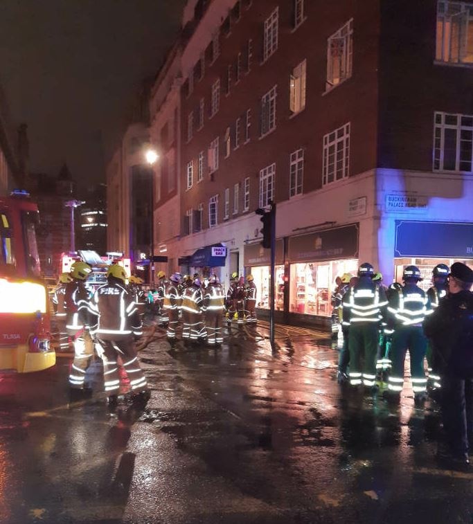 Flat fire Westminster