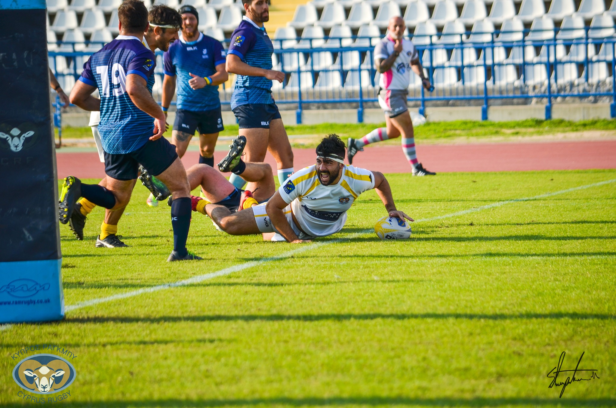 Cyprus versus Israel International Rugby