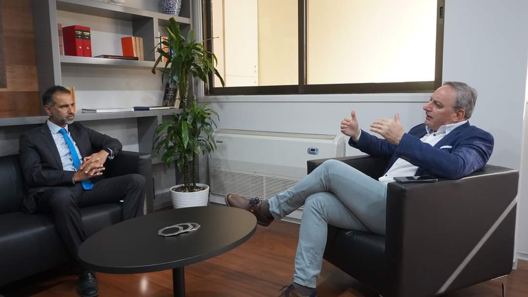The General Secretary of the C.C. of AKEL met with the British High Commissioner in Cyprus