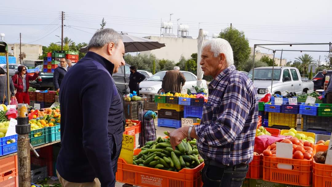 Statements by the General Secretary of AKEL, Stefanos Stefanou, after the visit to the Anthoupolis People’s Market ín Cyprus