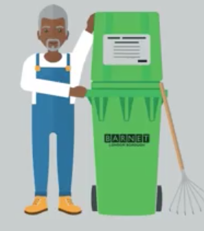 Barnet: The annual pause to the garden waste bin collection service will take place from 11 December for six weeks
