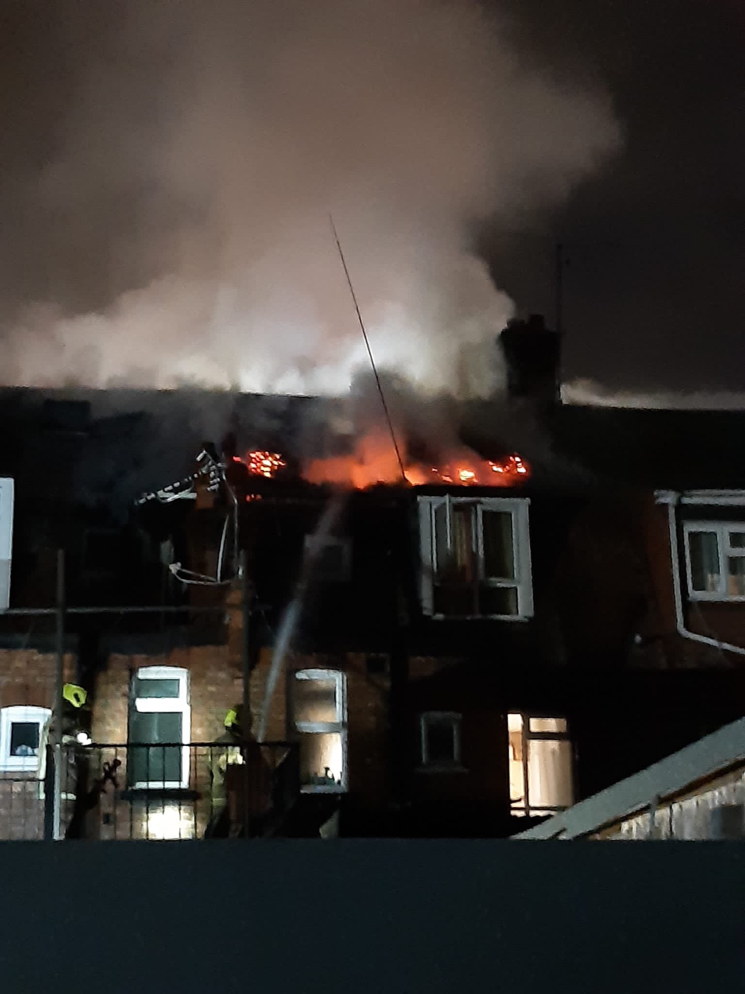 Flat fire – Chingford