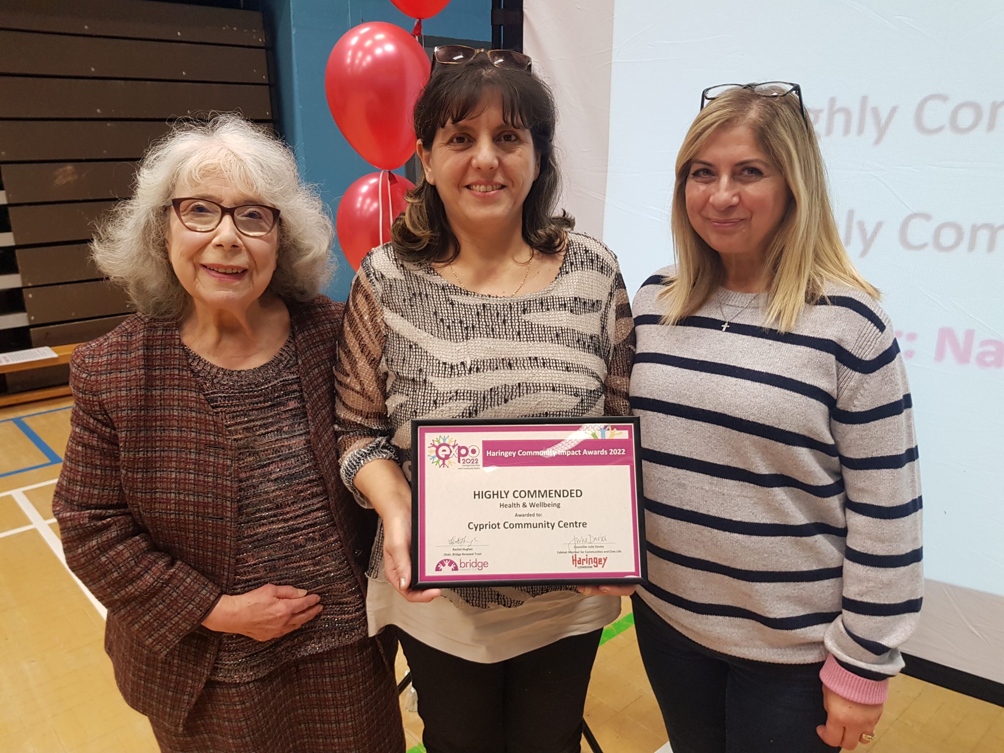 Cypriot community Centre in Wood Green scoops Haringey Community Expo 2022 Award