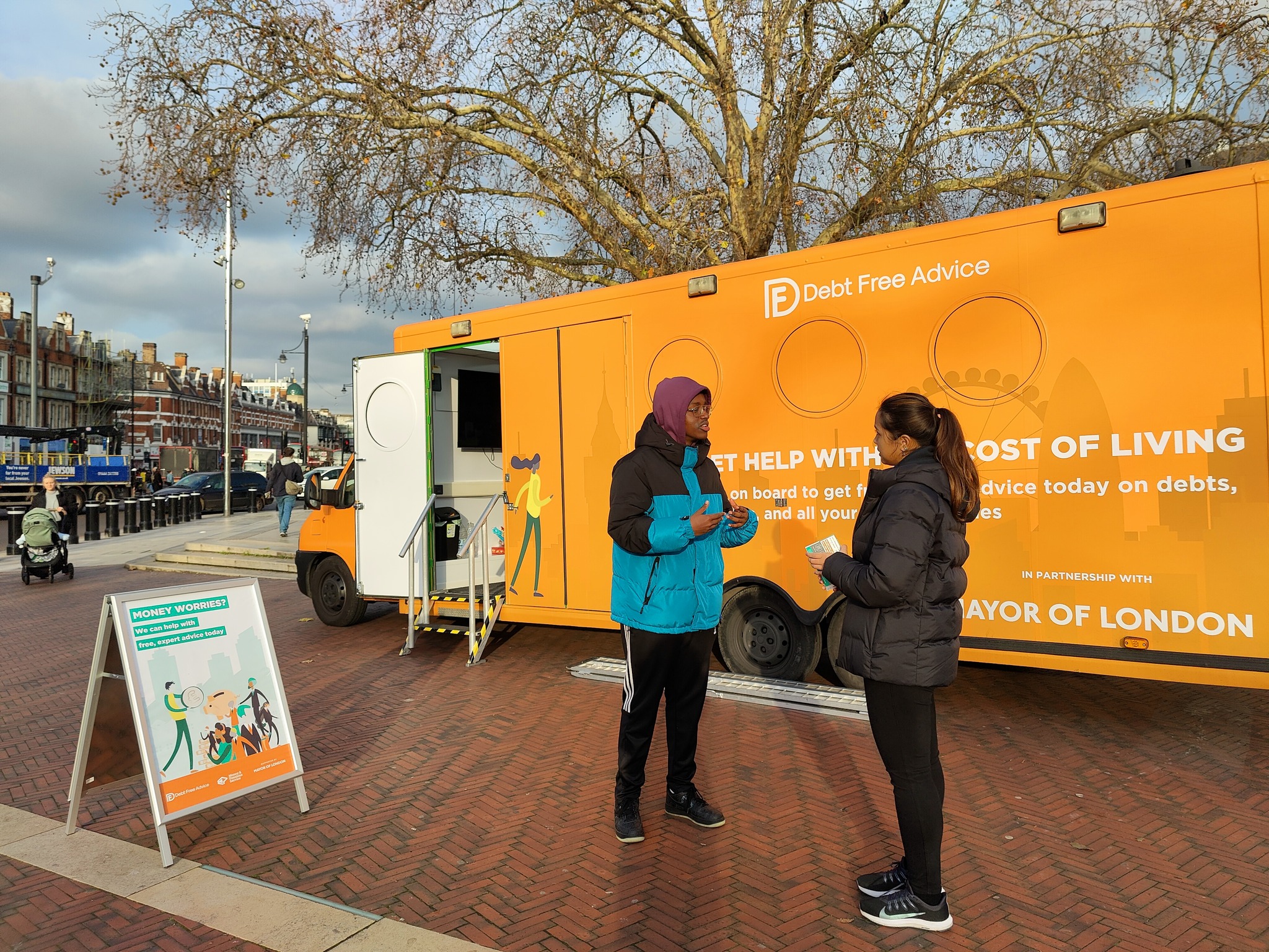 The Debt Advice Bus is coming to Enfield!