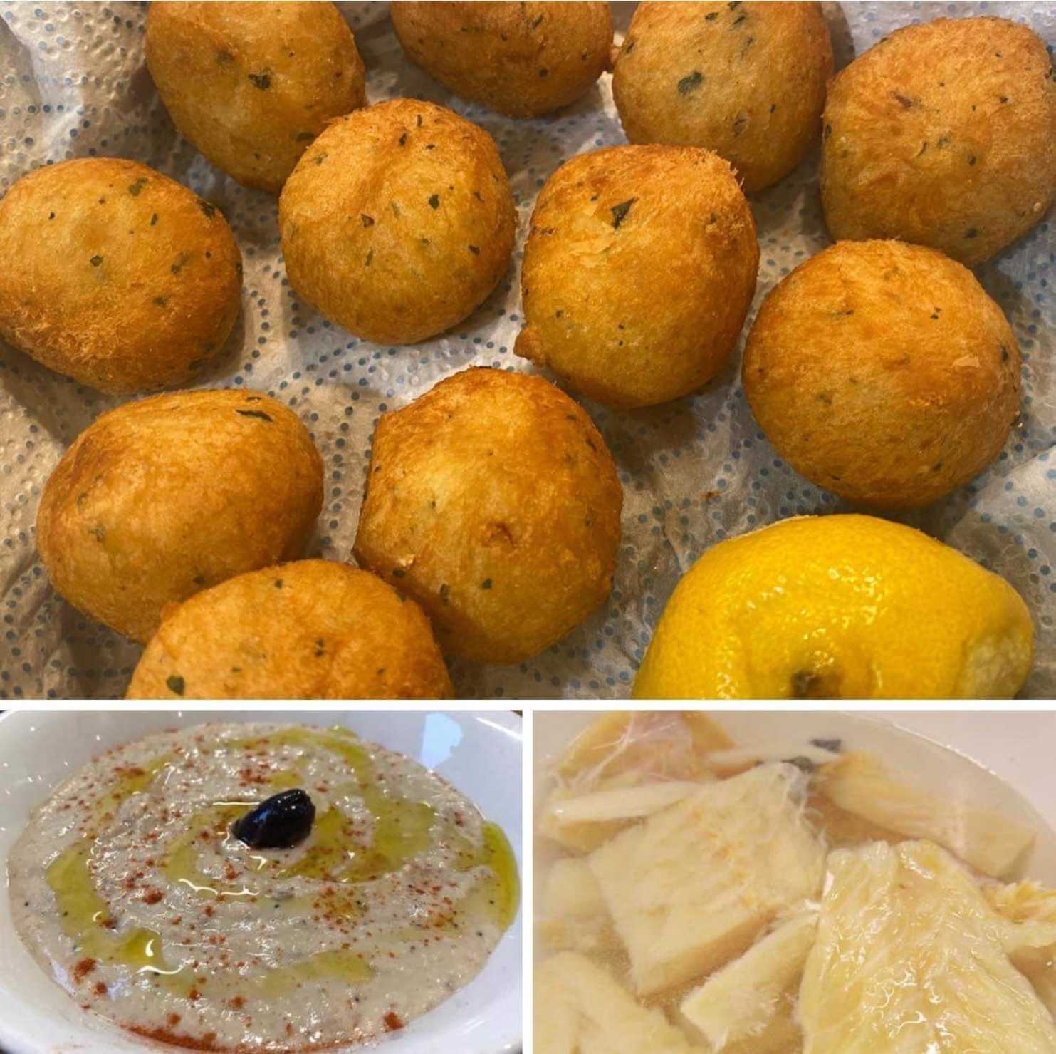 UK Cypriot Loulla Astin cooks Salt Cod Croquettes